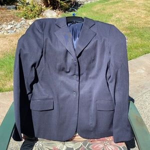 Devonaire Navy Pinstripe Huntcoat